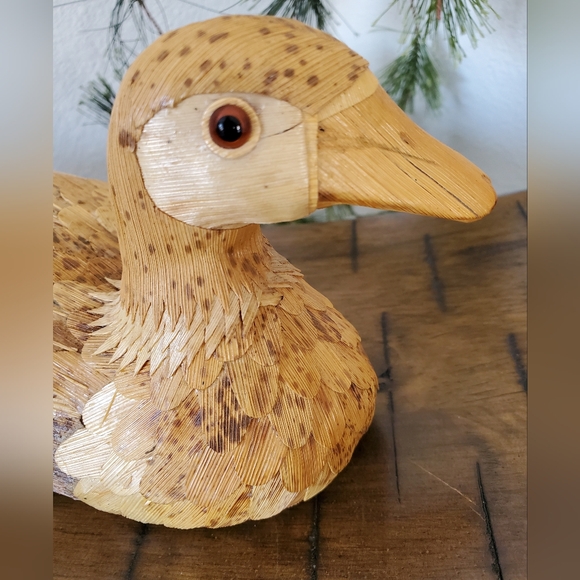 Vintage FolkArt Duck - Picture 2 of 7